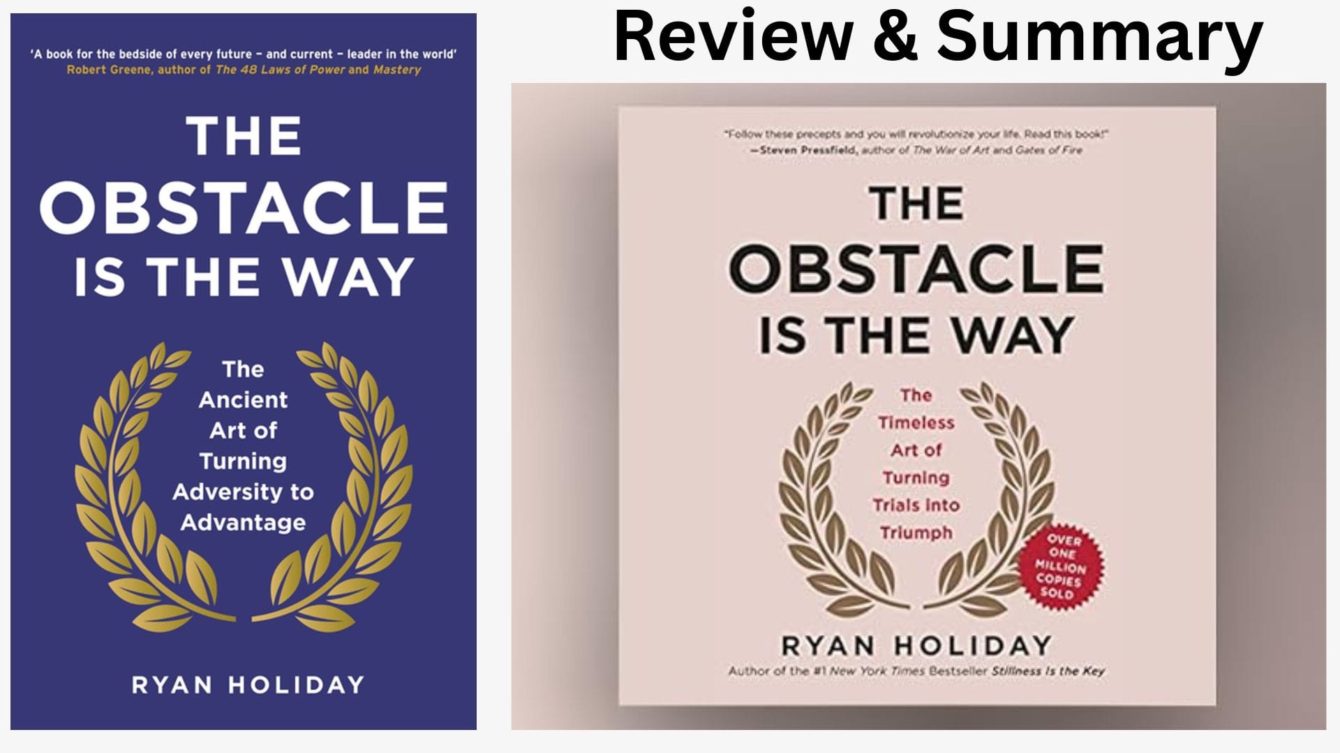 The Obstacle Is the Way – Ryan Holiday